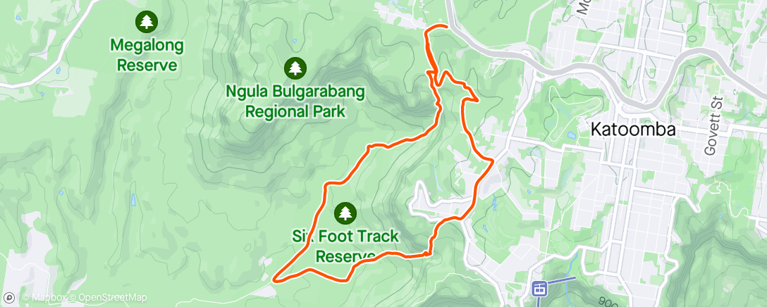 Map of the activity, Six foot track to devils hole loop