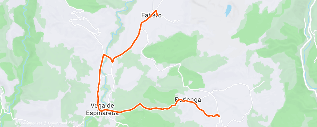 Map of the activity, Flaquer