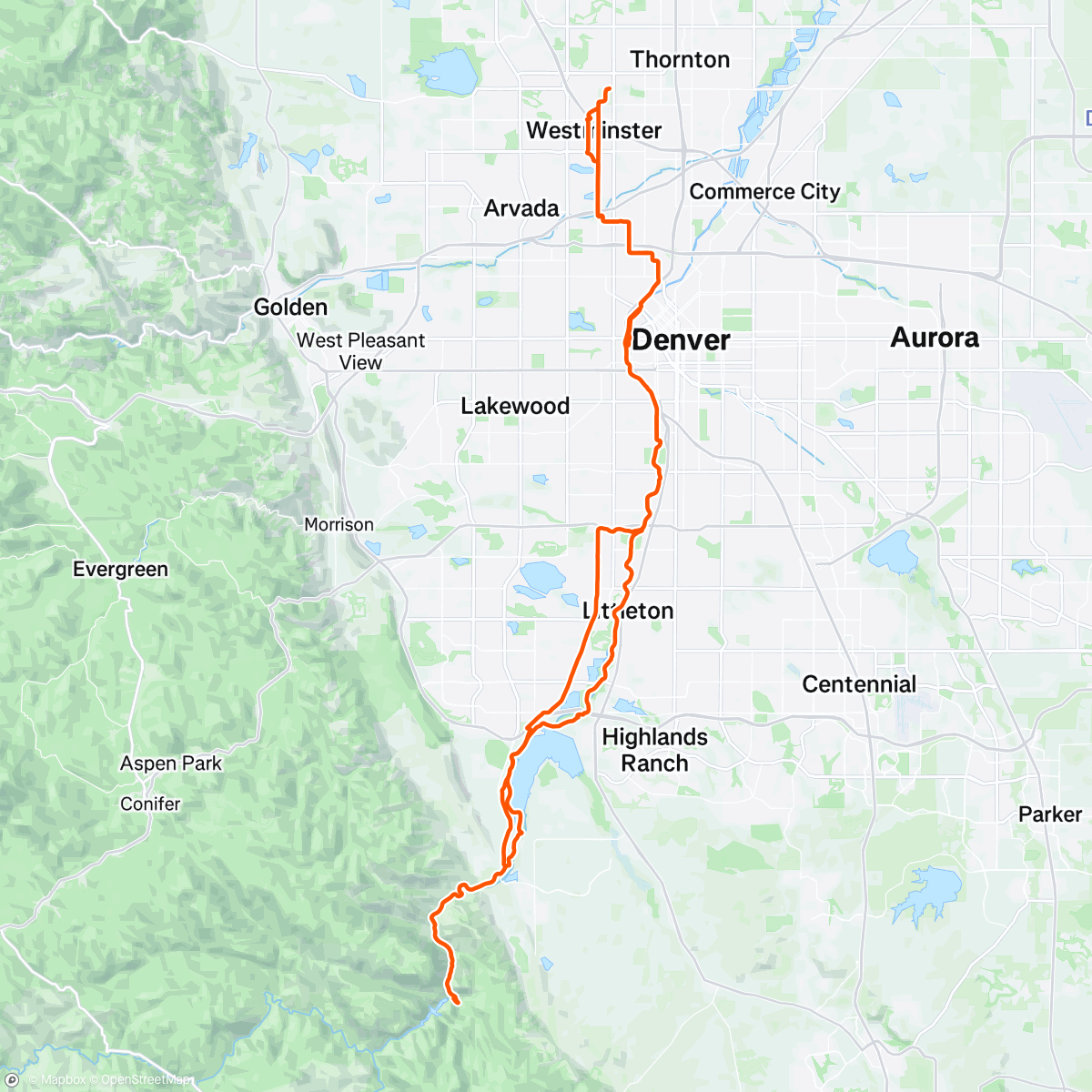 Map of the activity, Festive 128