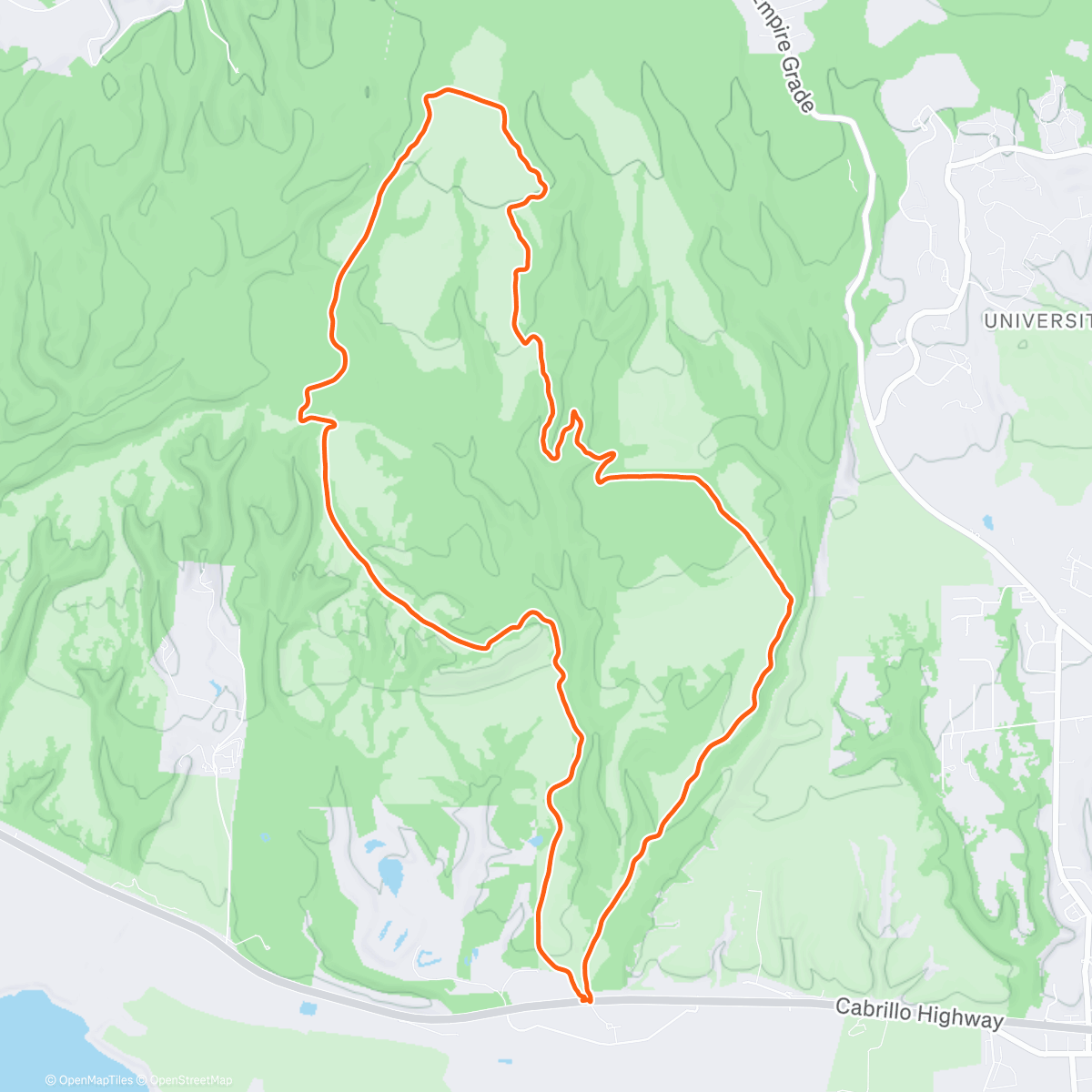 Map of the activity, Calm before the storm