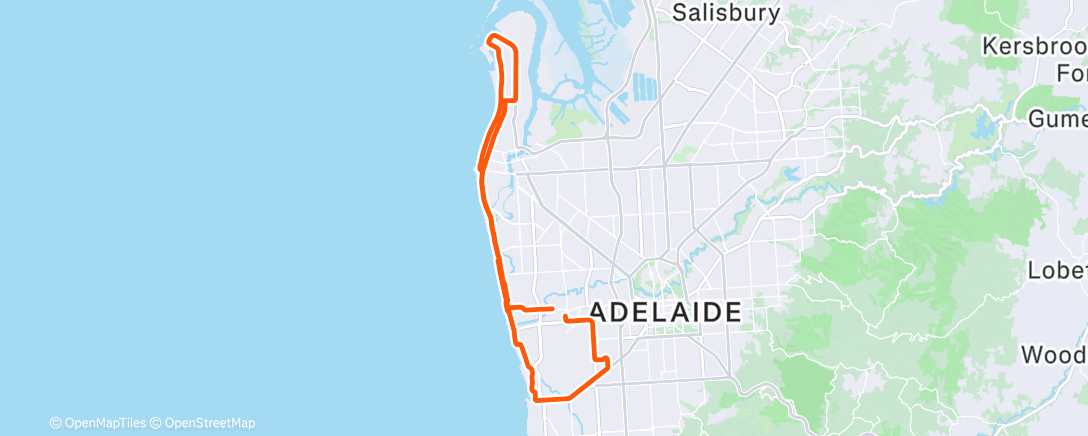 Map of the activity, it’s been many moons since I made a Wednesday appearance