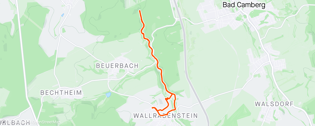 「Lauf am Morgen」活動的地圖