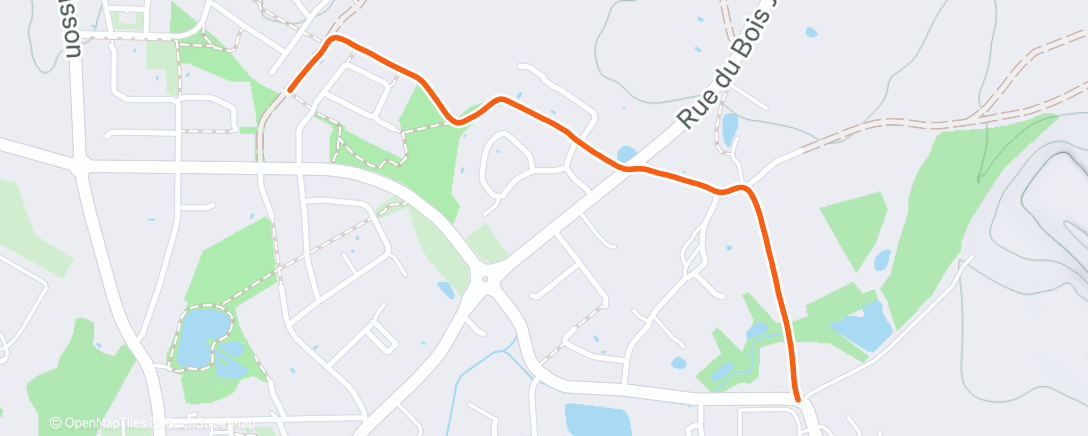 Карта физической активности (J29 - Jog+ #1)