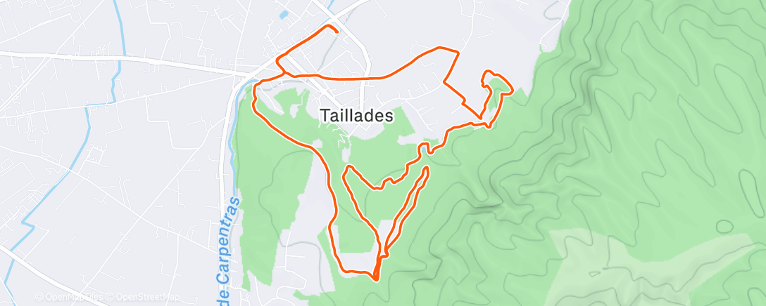 Map of the activity, TNT 2025 20
