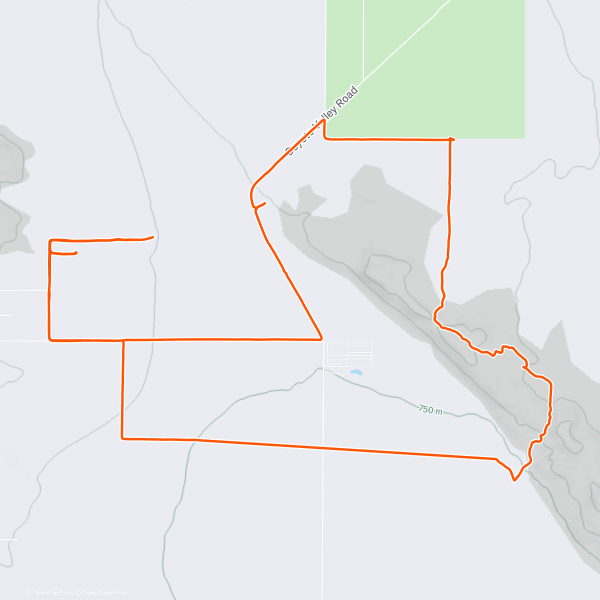 Map of the activity, Exploration