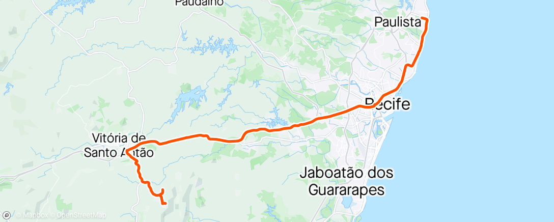 Map of the activity, 1° DESAFIO JUÇARAL