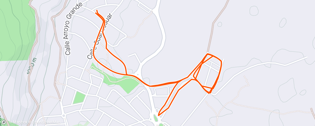 Map of the activity, Nike Run Club: Tu siguiente Speed Run