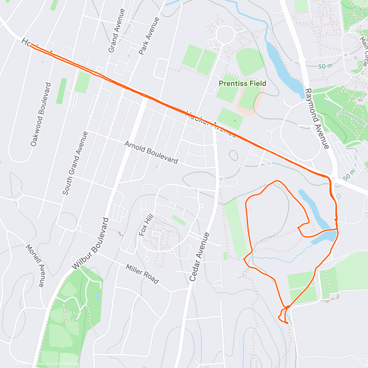 Map of the activity, Well, that didn’t go as planned