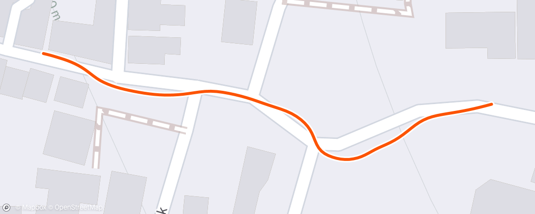 Map of the activity, Morning Walk