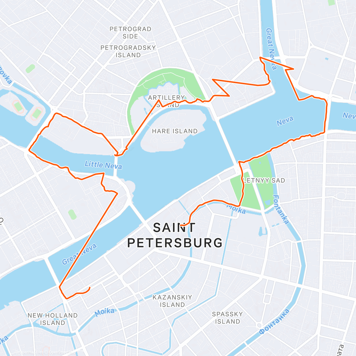 Map of the activity, Новогодняя 🎄🎅🏻