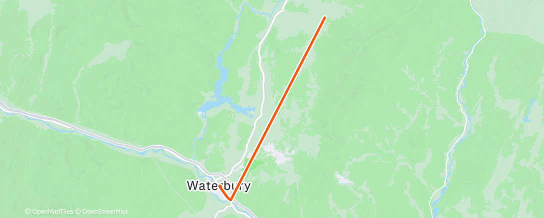 Карта физической активности (Afternoon Run)