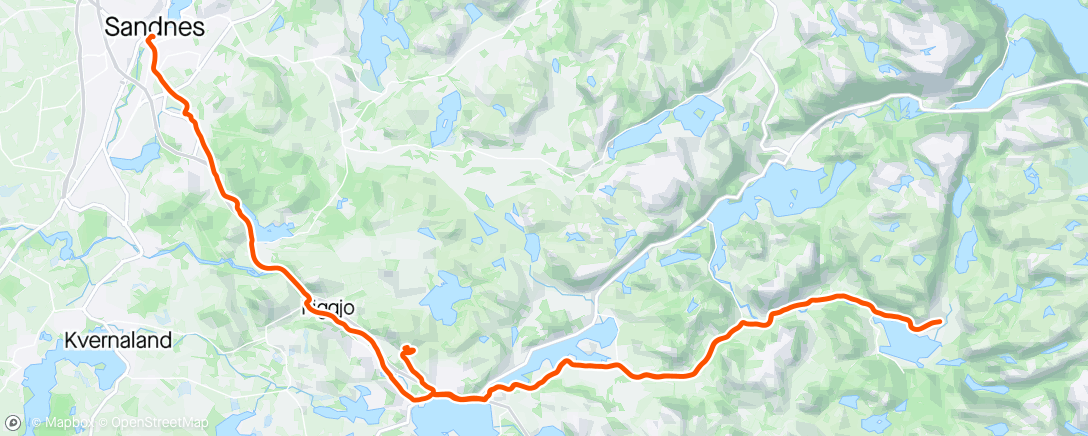 Map of the activity, Innøve bygdå