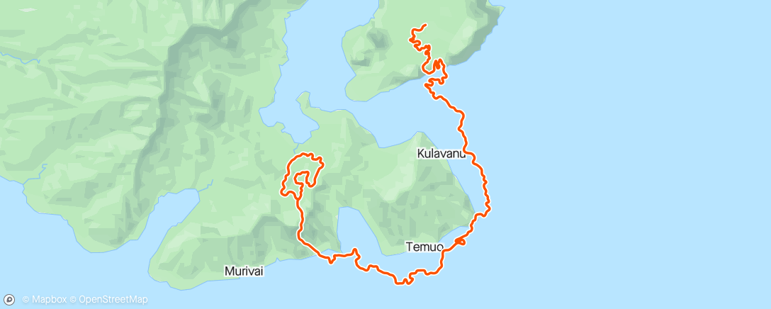Map of the activity, 220424_watopia: jurassic coast