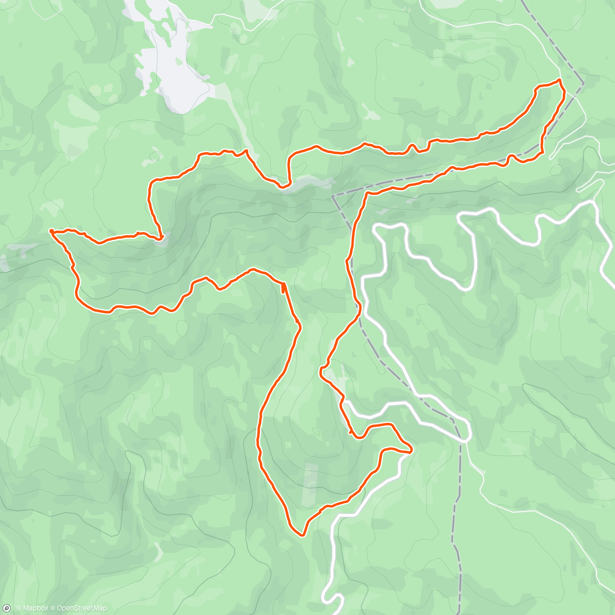 Kaart van de activiteit “Bükki Nemzeti Park_4 Trail Run”