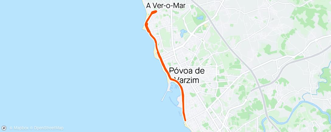 「Caminhada da tarde」活動的地圖