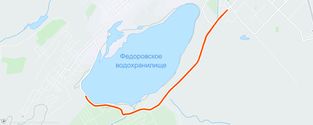 Map of the activity, Karaganda Buketov Half Marathon 2024