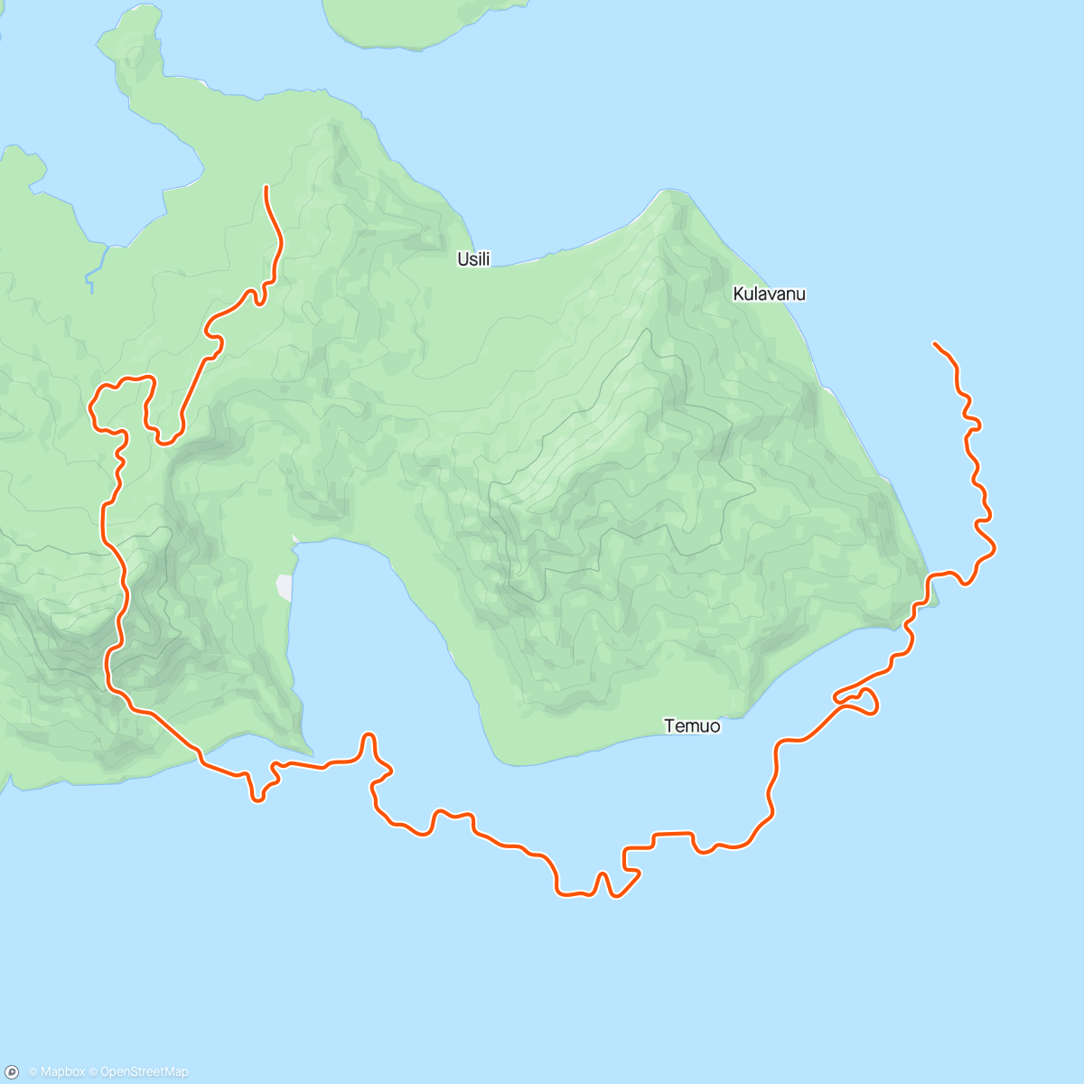 Map of the activity, Rounding out the 3 hour ride
