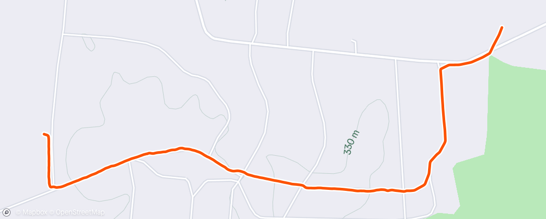 Map of the activity, Lunch Walk