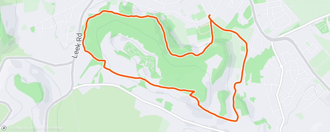 Map of the activity, Easy Grin Low