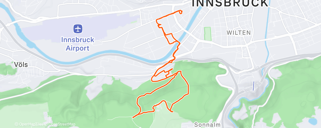 Map of the activity, Having a natter on "our" bench in Natters