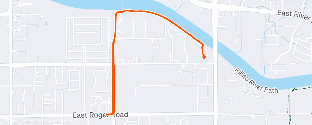 Mapa de la actividad (Morning Mountain Bike Ride)