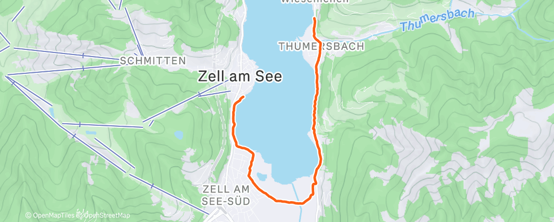 Map of the activity, FED run club 🫶🏼