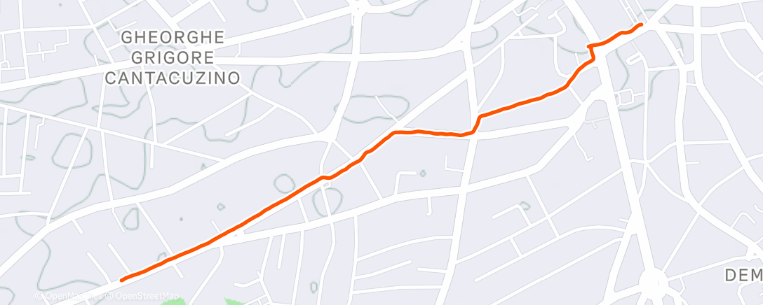 Карта физической активности (Evening Walk)