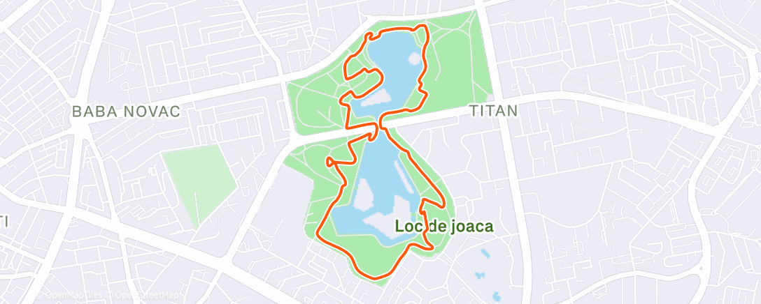 Карта физической активности (Morning Run)