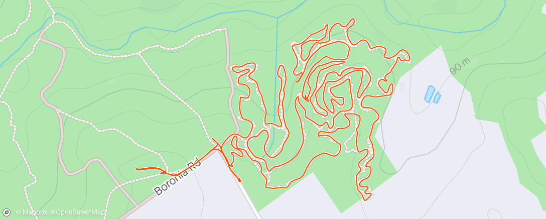Map of the activity, Awesome trails.