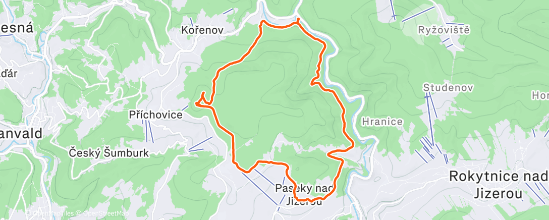 Карта физической активности (Morning Walk)