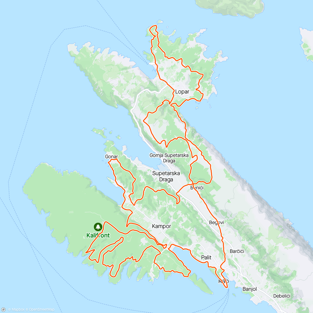 Map of the activity, Stage 4
