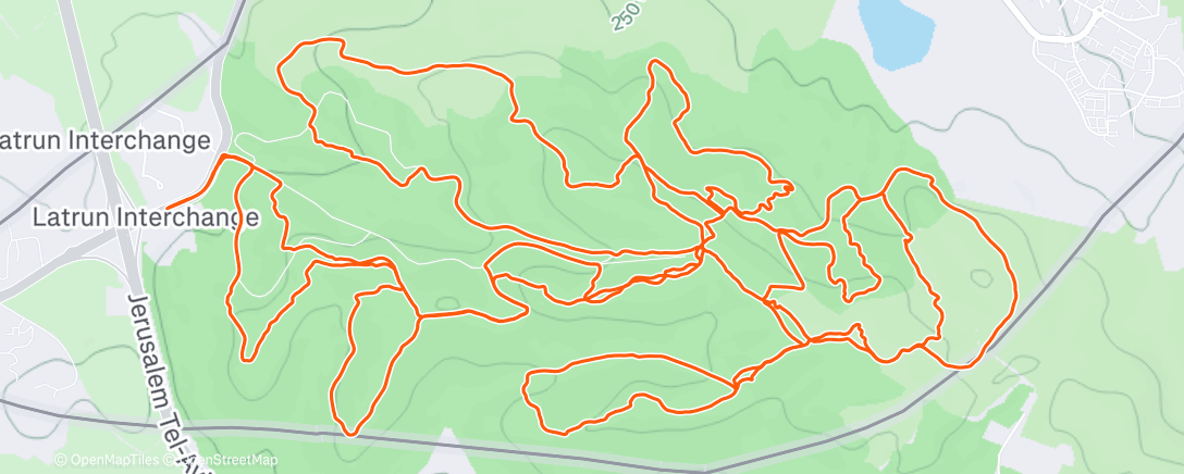 Map of the activity, יומולדת בקנדה
