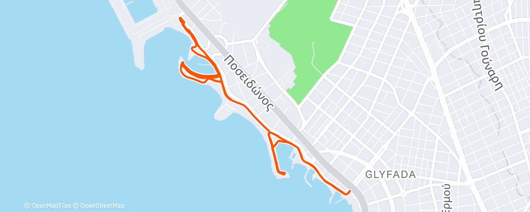 Map of the activity, M31 - Zone Progression Repeats