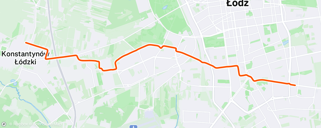 Map of the activity, Morning Ride