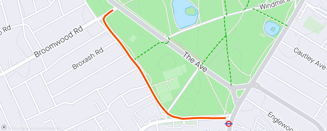 Карта физической активности (Morning Run)