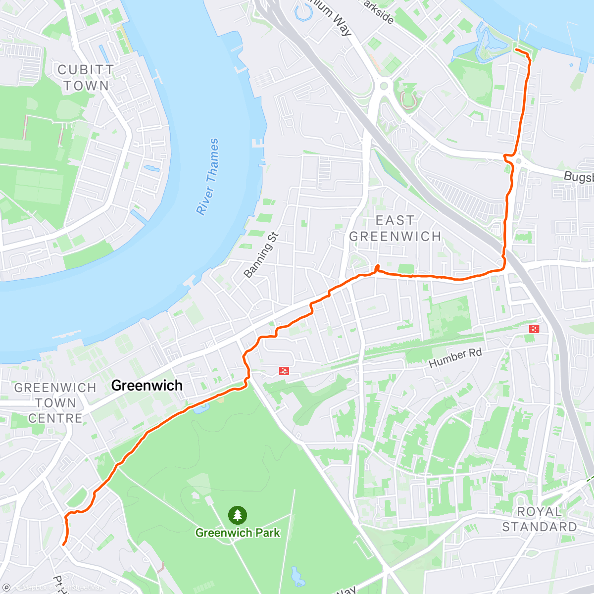 Map of the activity, Finding a way through the marathon