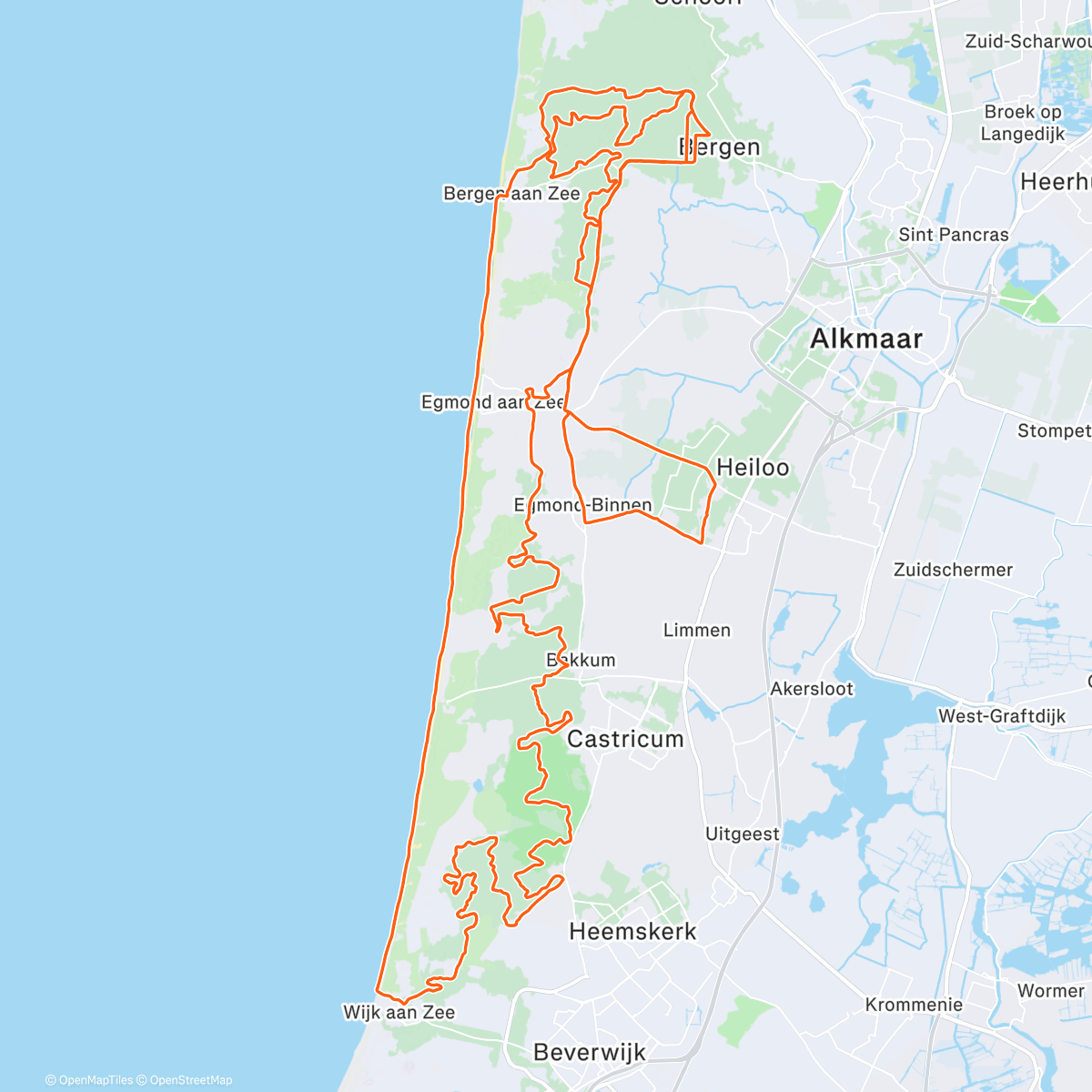 Map of the activity, NH 100