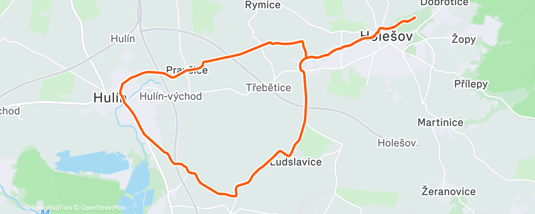 Map of the activity, Afternoon Gravel Ride