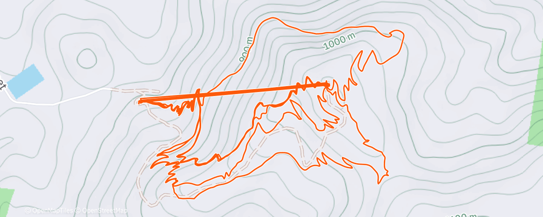 Map of the activity, Boxing Day shuttles