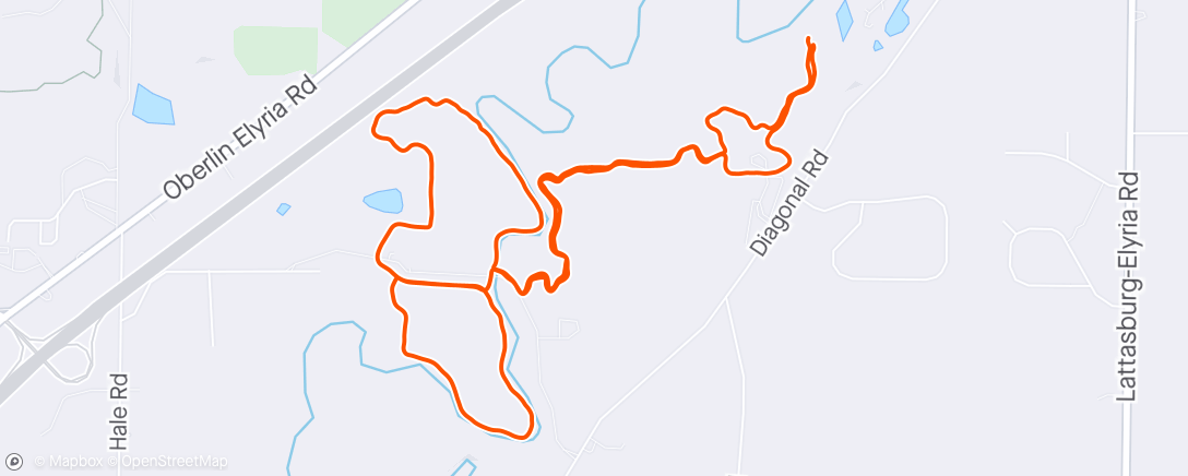 Map of the activity, Duck pond with Patrick