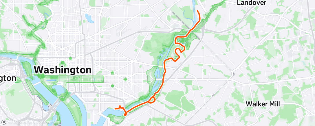 Map of the activity, Afternoon Ride
