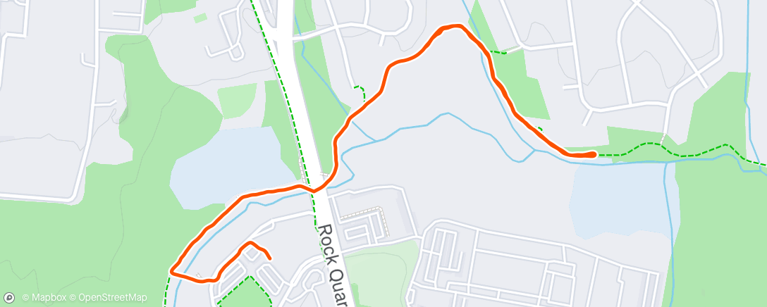 Map of the activity, Practice triathlon 🙌🏻