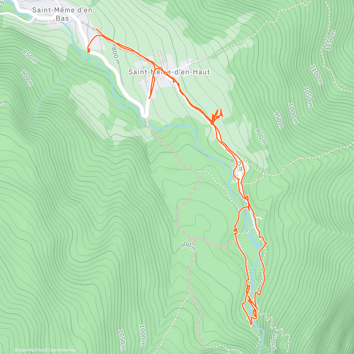 Карта физической активности (Lunch Hike)