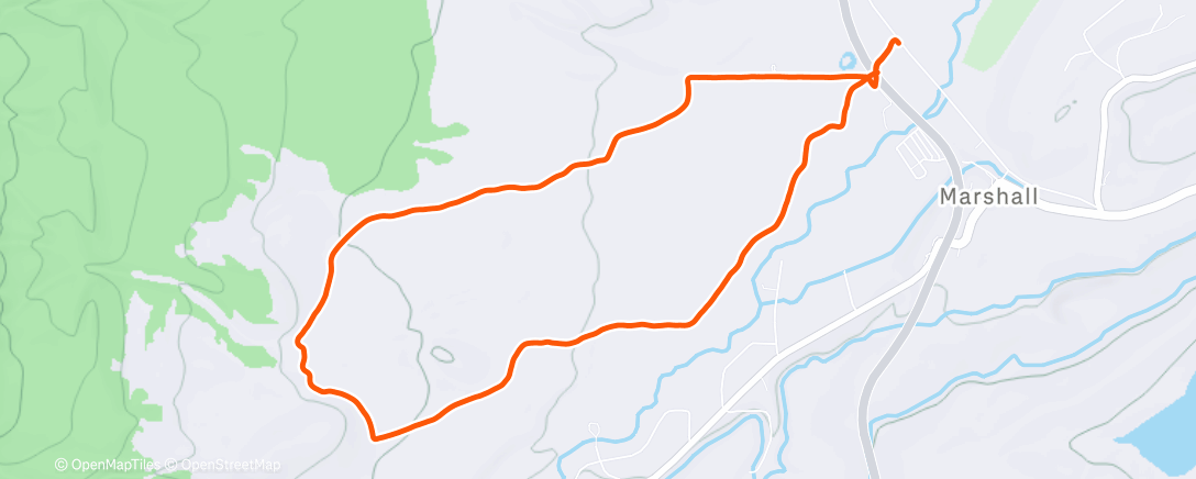 Peta aktivitas, Sobo-Bluestem loop