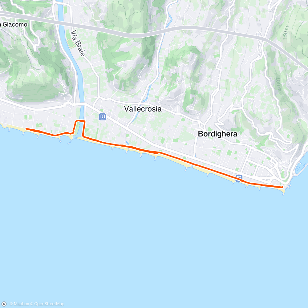 Map of the activity
