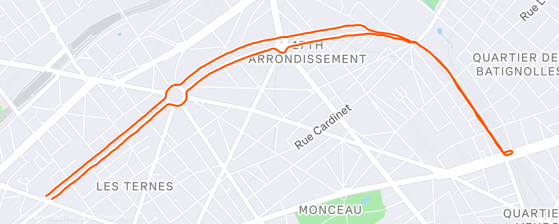 Map of the activity, Blazing Saddles