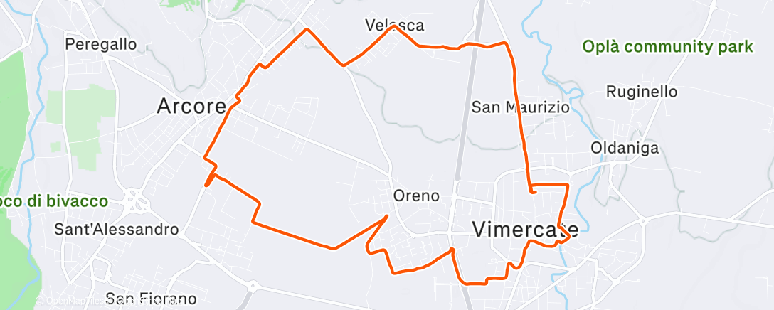 Map of the activity, MEDIO 5x6