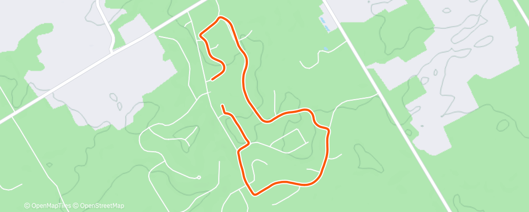 Map of the activity, Run with Jubilee ❤️