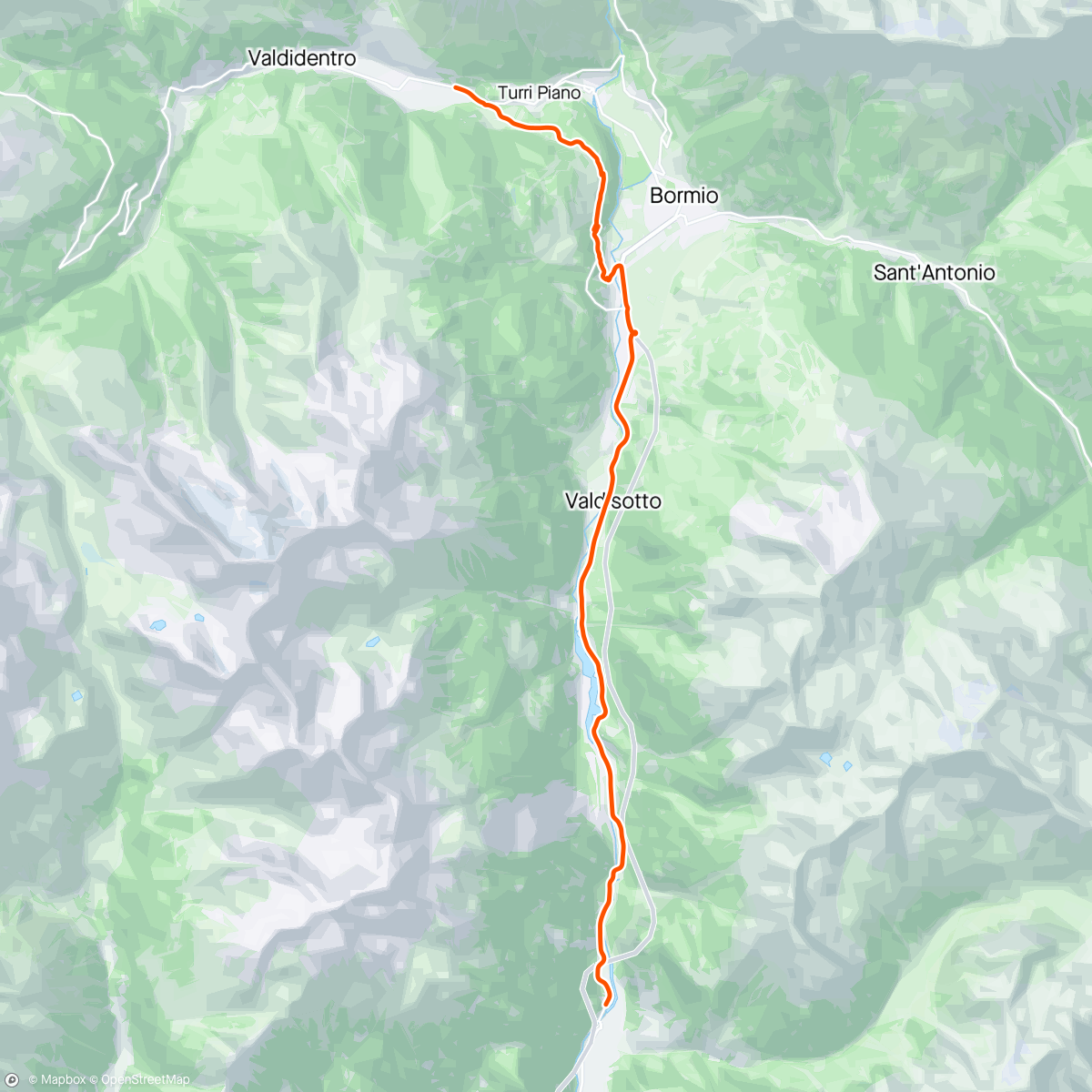 Map of the activity, ROUVY - Le Prese to Pradelle | Italy