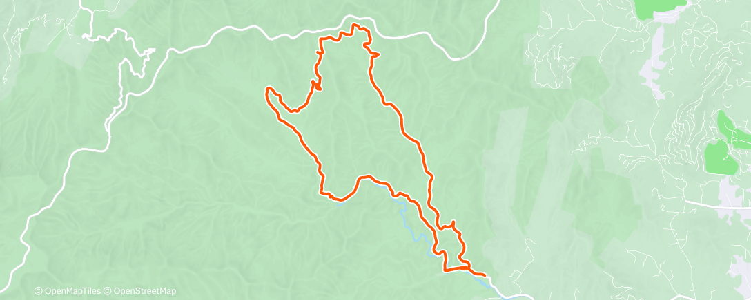 Map of the activity, Been missing Pisgah